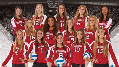 wisconsin volleyball team nude leak|Private photos of UW volleyball players shared